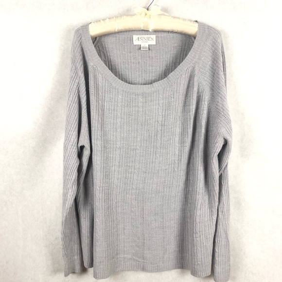 Casual Corner Annex Cable Knit Sweater 2X - Picture 1 of 5